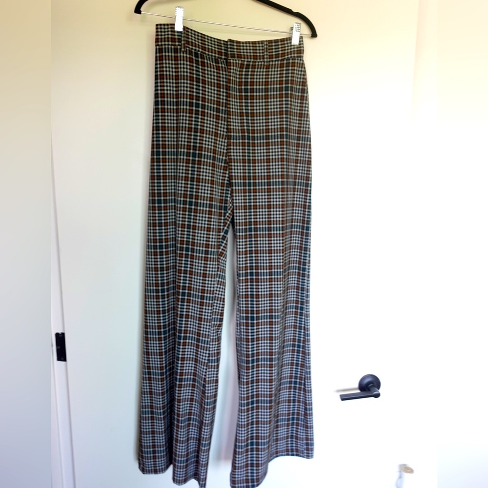 Free People Jules Trousers Plaid